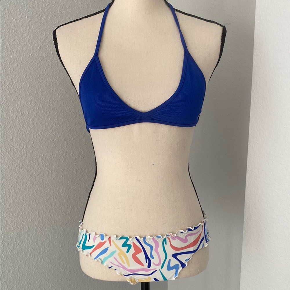 Shade & Shore Royal Blue Bikini Set